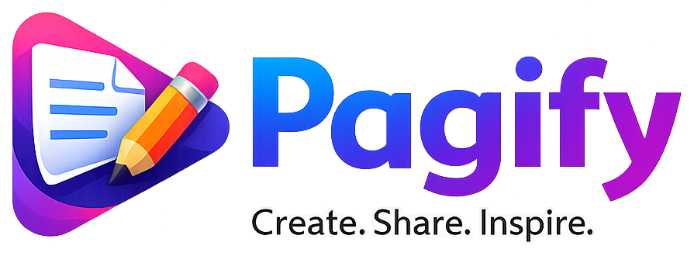 Pagify - Create. Share. Inspire.